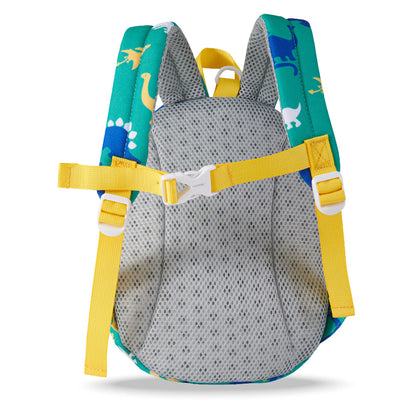 SUNVENO Kids Backpack - Dinosaur Green