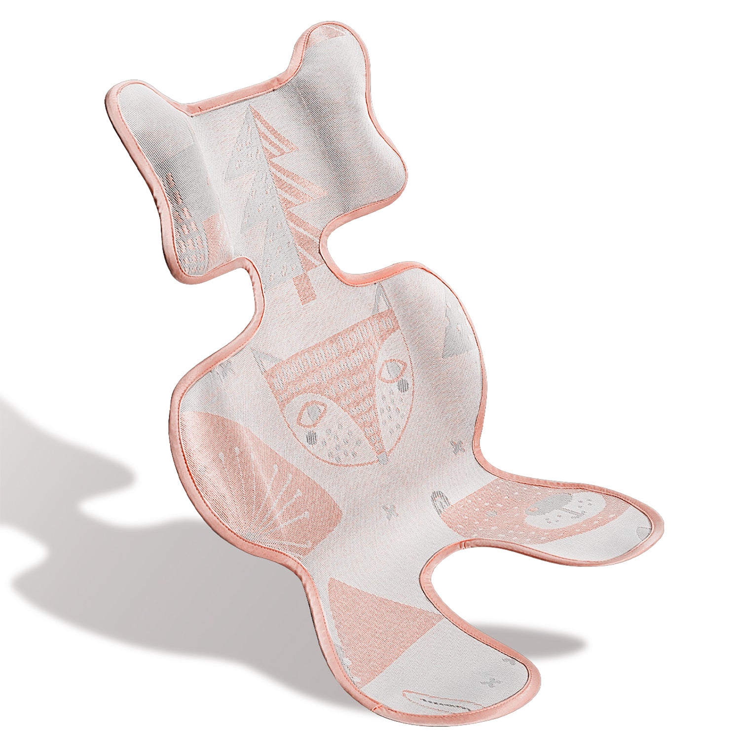 TEKNUM Breathable 3D Mesh Liner/Pad for Baby Stroller/Car Seat/High Chair/Cradle - Pink