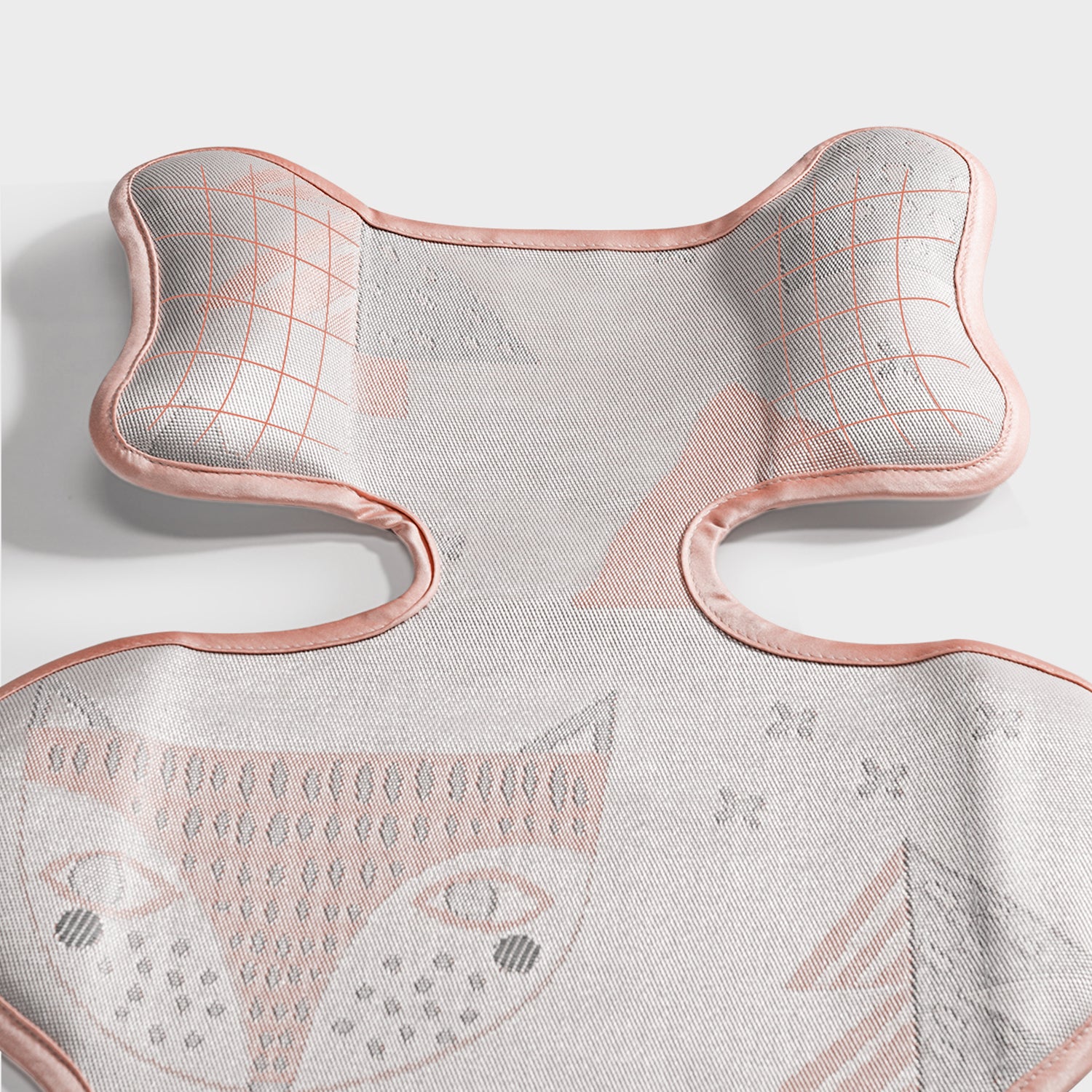 TEKNUM Breathable 3D Mesh Liner/Pad for Baby Stroller/Car Seat/High Chair/Cradle - Pink