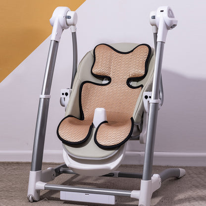 TEKNUM Breathable Cool Liner/Pad for Baby Stroller/Car Seat/High Chair/Cradle - Beige