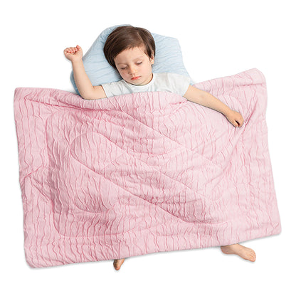 SUNVENO Super Soft Skin Cool Lensing Modal Blanket Pink