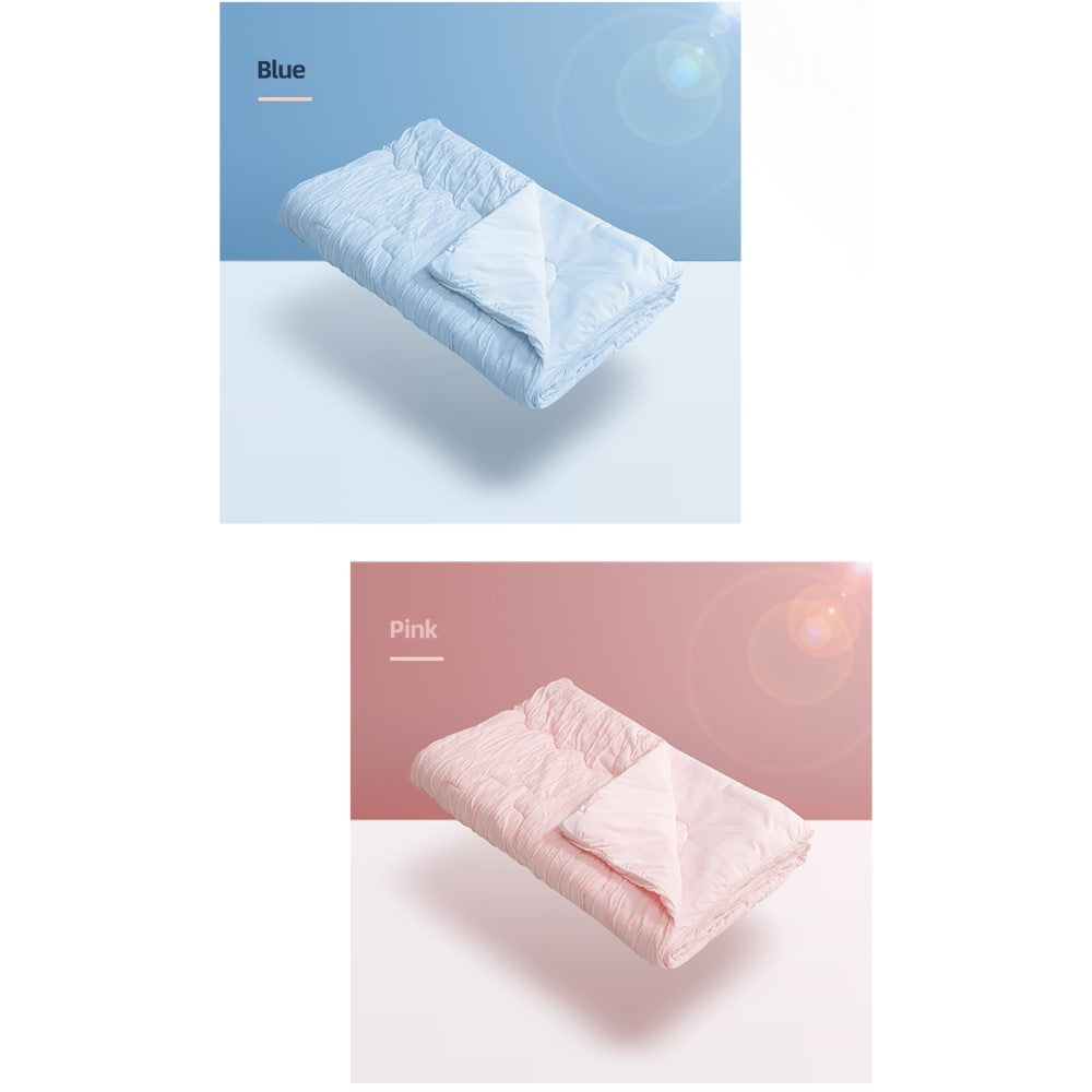SUNVENO Super Soft Skin Cool Lensing Modal Blanket Pink