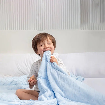 SUNVENO Super Soft Skin Cool Lensing Modal Blanket Pink