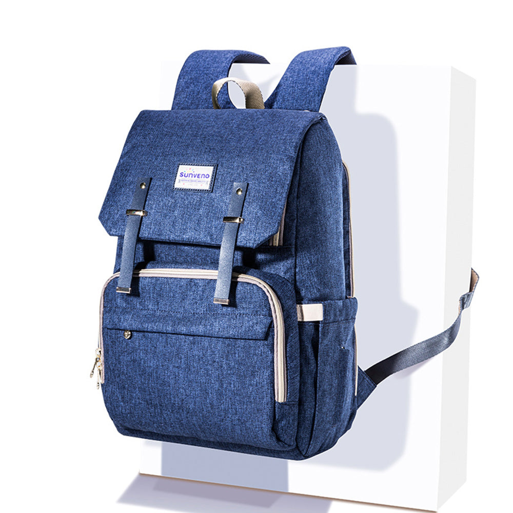 SUNVENO Travel Diaper Bag XL - Blue
