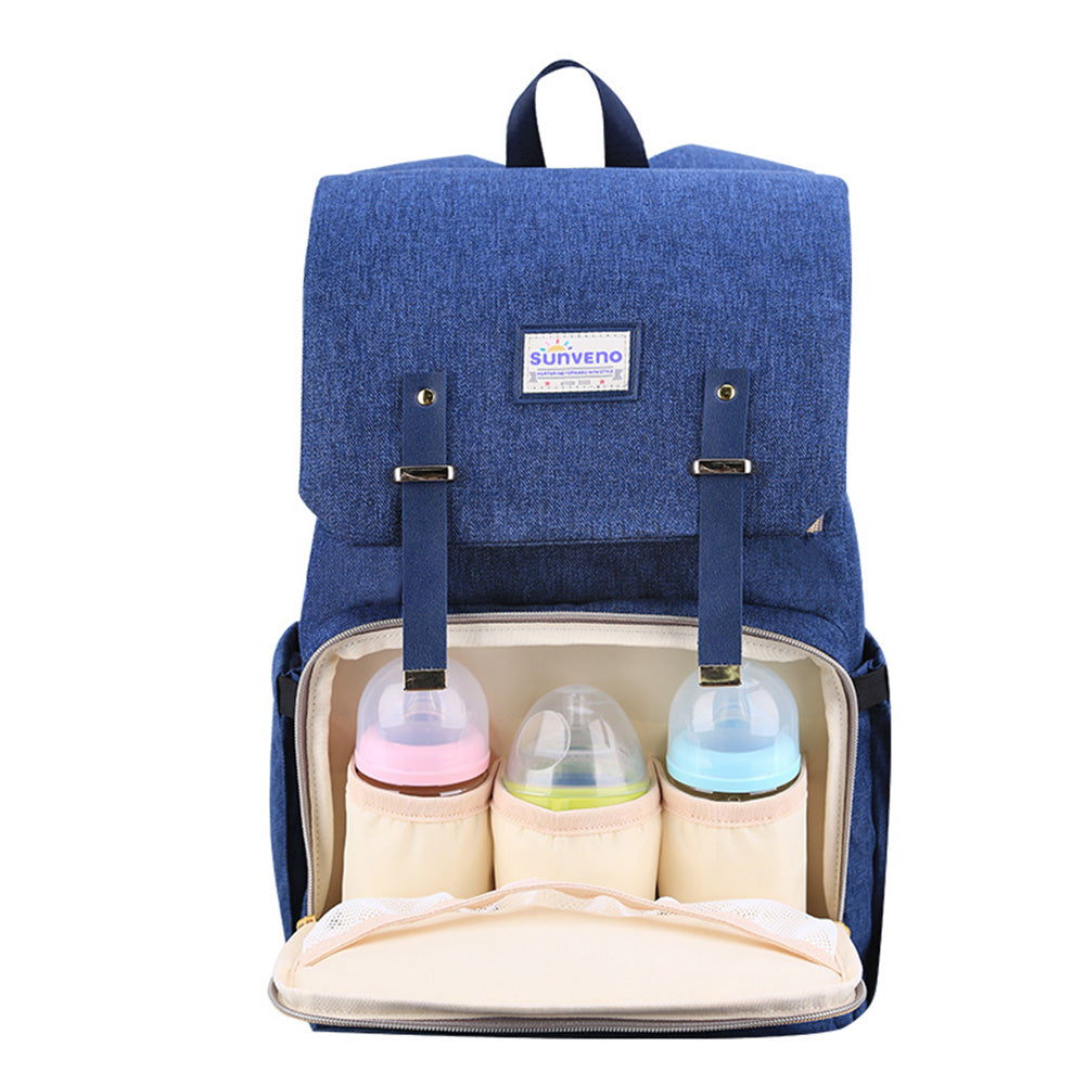 SUNVENO Travel Diaper Bag XL - Blue