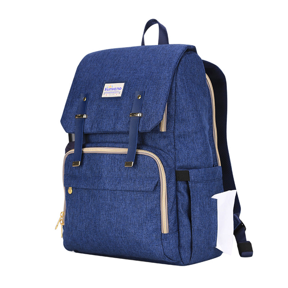 SUNVENO Travel Diaper Bag XL - Blue
