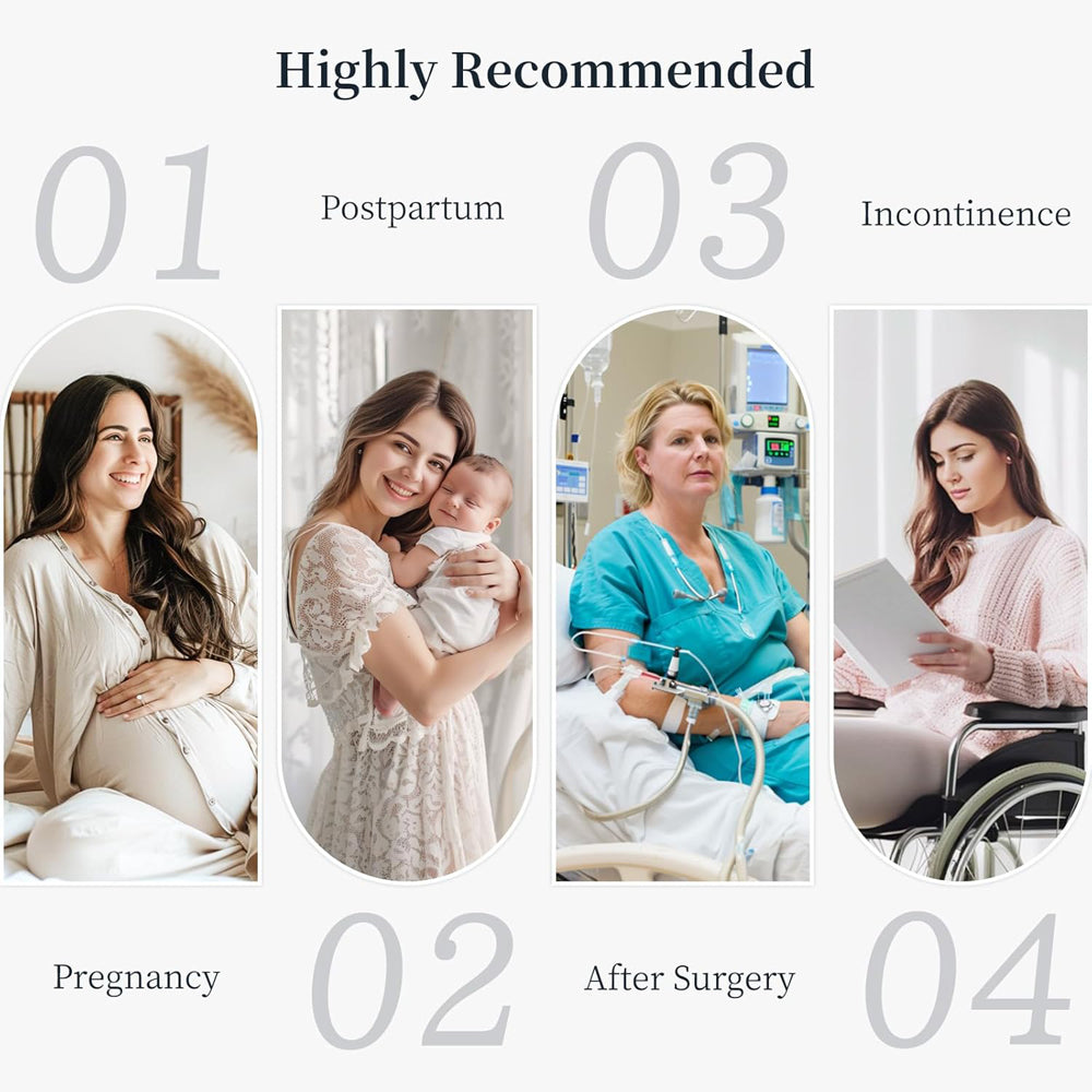 SUNVENO Postpartum Mesh Underwear (5 Pieces) - M Size