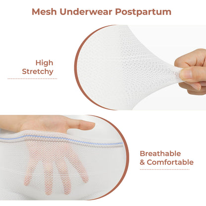 Sunveno Postpartum Mesh Underwear (2 Pieces) - S Size