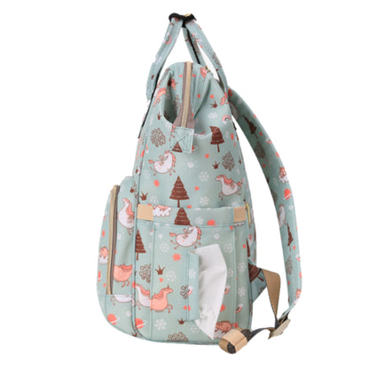 SUNVENO Diaper Bags - Green Dream Sky