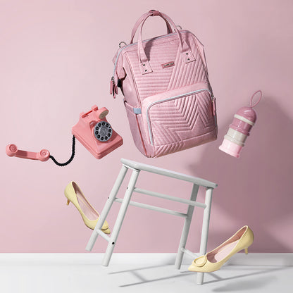 SUNVENO Diaper Bag - Nova Pink