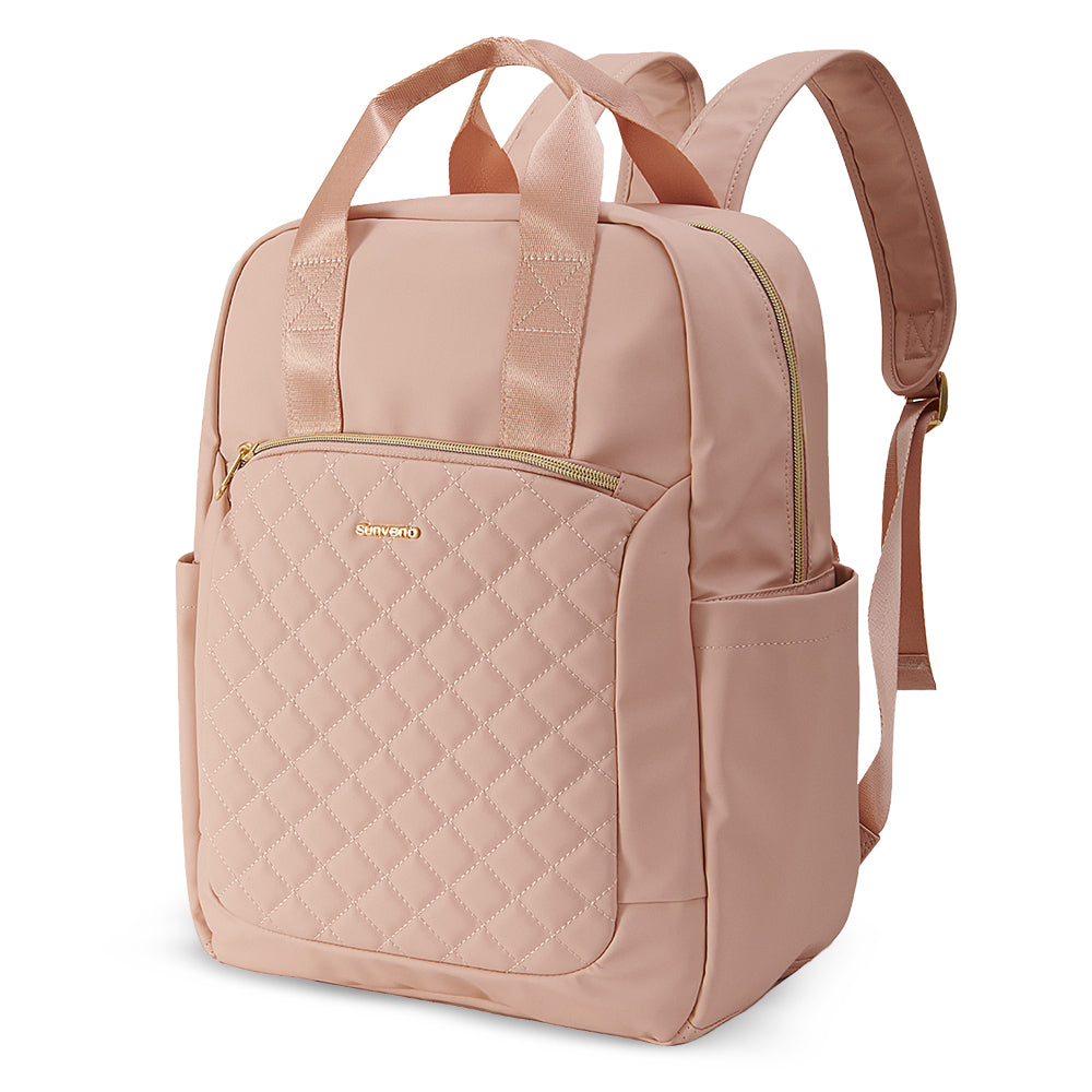 SUNVENO Jewel Diaper Backpack  with Stroller Straps - Rose Gold
