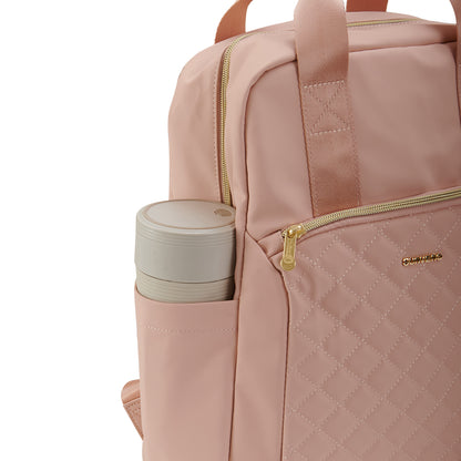 SUNVENO Jewel Diaper Backpack  with Stroller Straps - Rose Gold