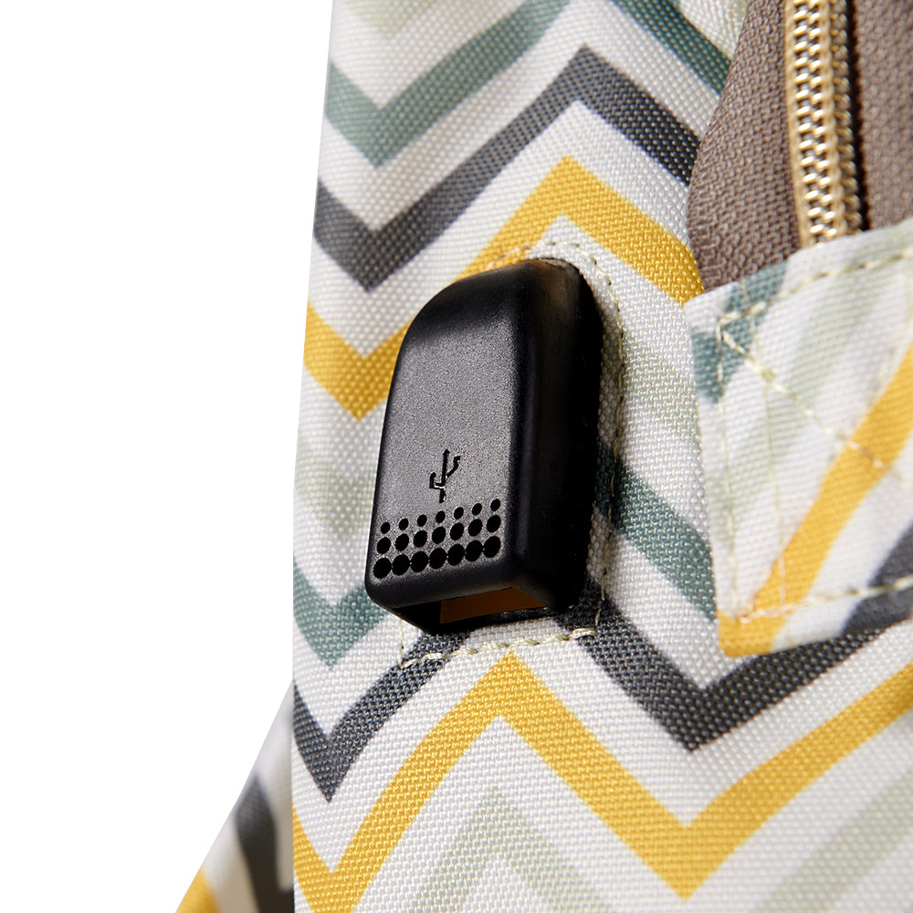 حقيبة حفاضات صن فينو - موجة صفراء