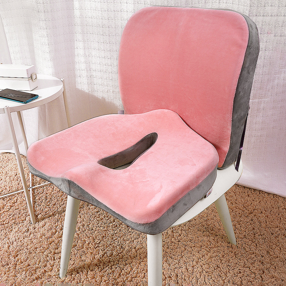 SUNVENO Ergonomic Maternity Seat w/Back Support - Pink
