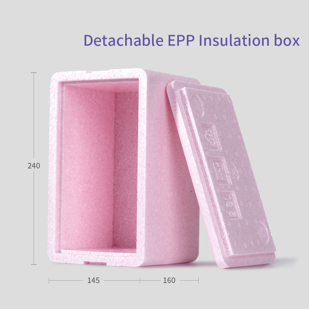 SUNVENO - Insulated Lunch Bag wt Thermos Box - Grey