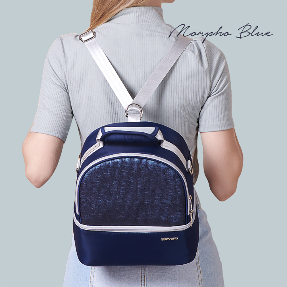 SUNVENO - Insulated Lunch Bag Sparkle Navy Blue