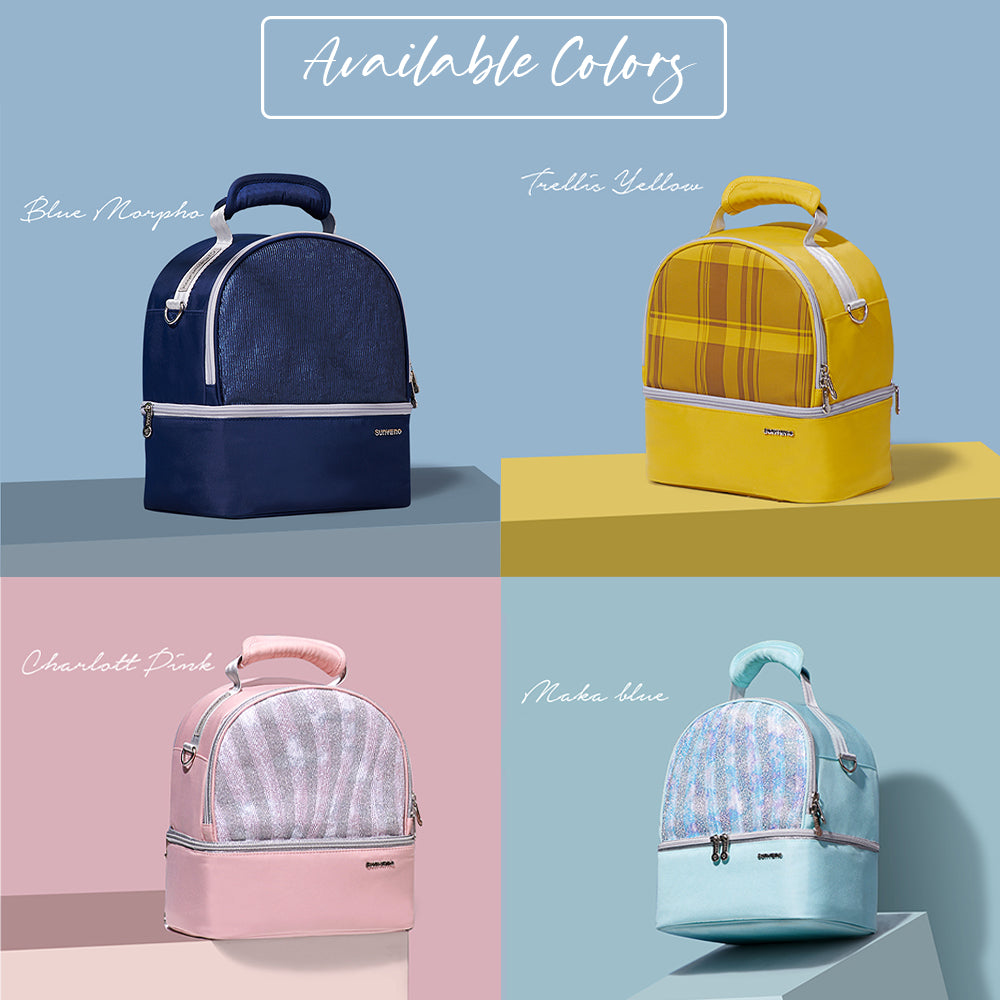 SUNVENO - Insulated Lunch Bag Sparkle Blue