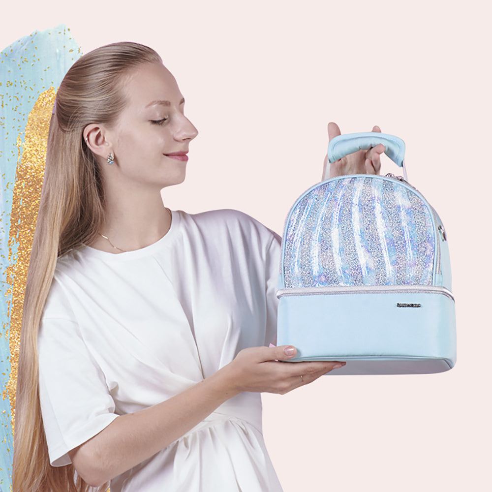 SUNVENO - Insulated Lunch Bag Sparkle Blue