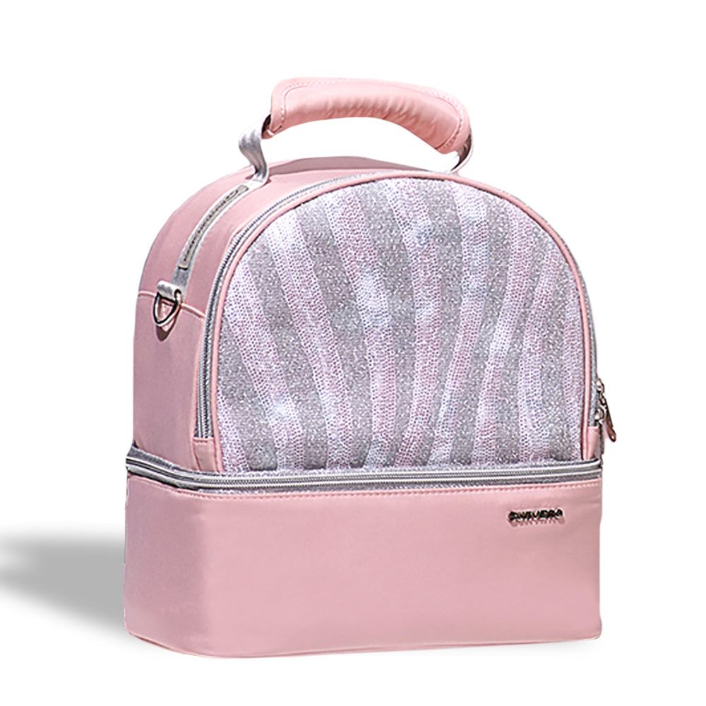 SUNVENO - Insulated Lunch Bag Sparkle Pink