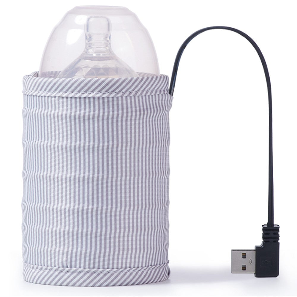 SUNVENO - Travel USB Milk Bottle Warmer - Grey
