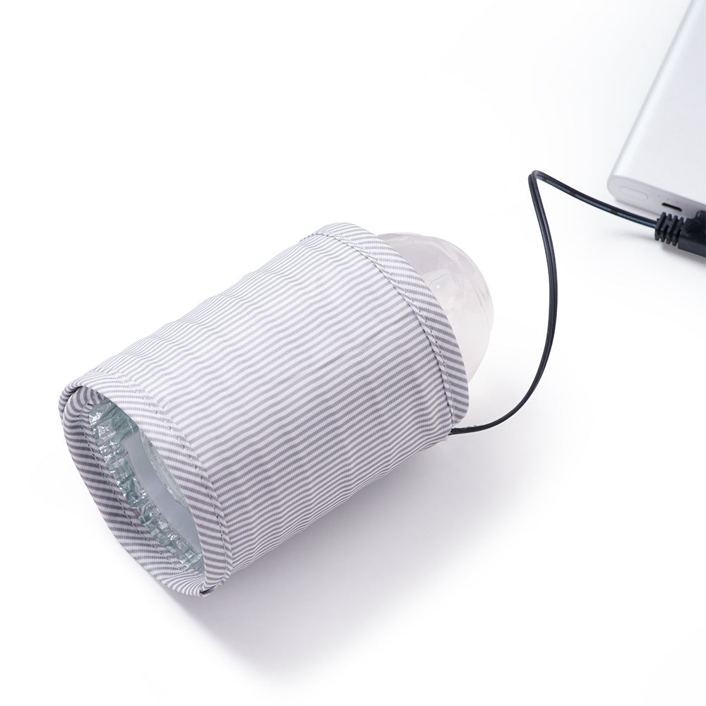 SUNVENO - Travel USB Milk Bottle Warmer - Grey