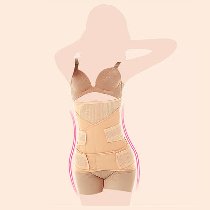 SUNVENO 3 IN 1 Adjustable Maternity Belt - L