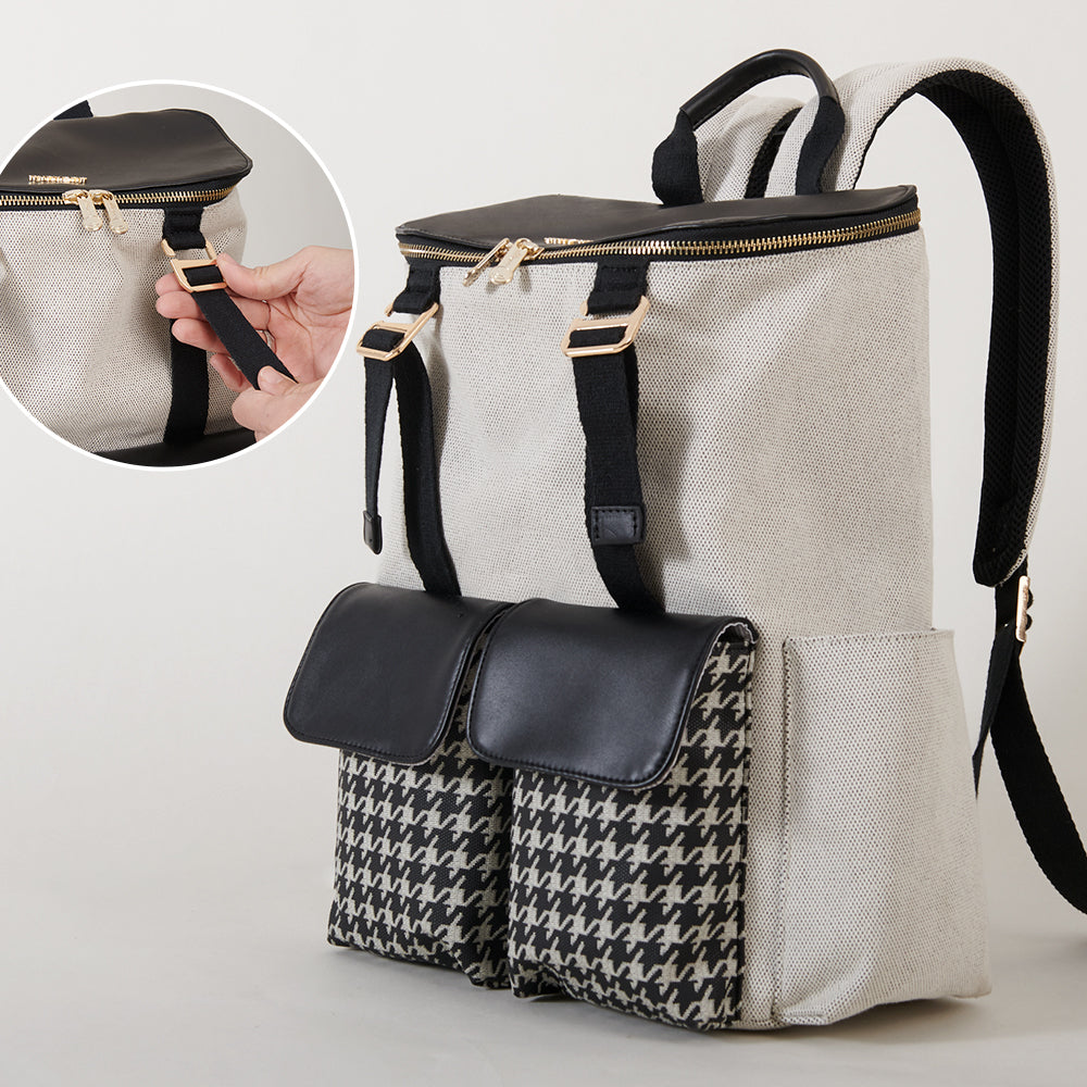 SUNVENO Mamma Diaper Bag - Black