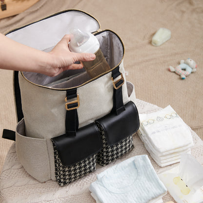 SUNVENO Mamma Diaper Bag - Black