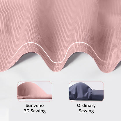 SUNVENO Maternity Cross - Fit Nursing & Sleep Bra (XXXL) - Brown