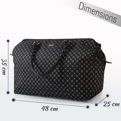 SUNVENO Mommy Fashion Diaper Bag - Black