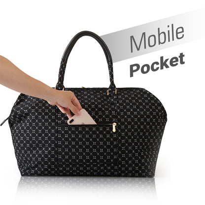 SUNVENO Mommy Fashion Diaper Bag - Black
