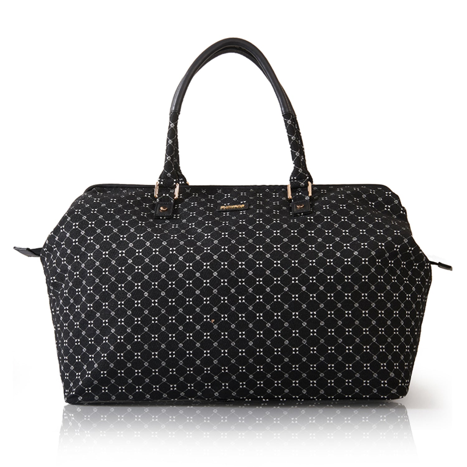 SUNVENO Mommy Fashion Diaper Bag - Black