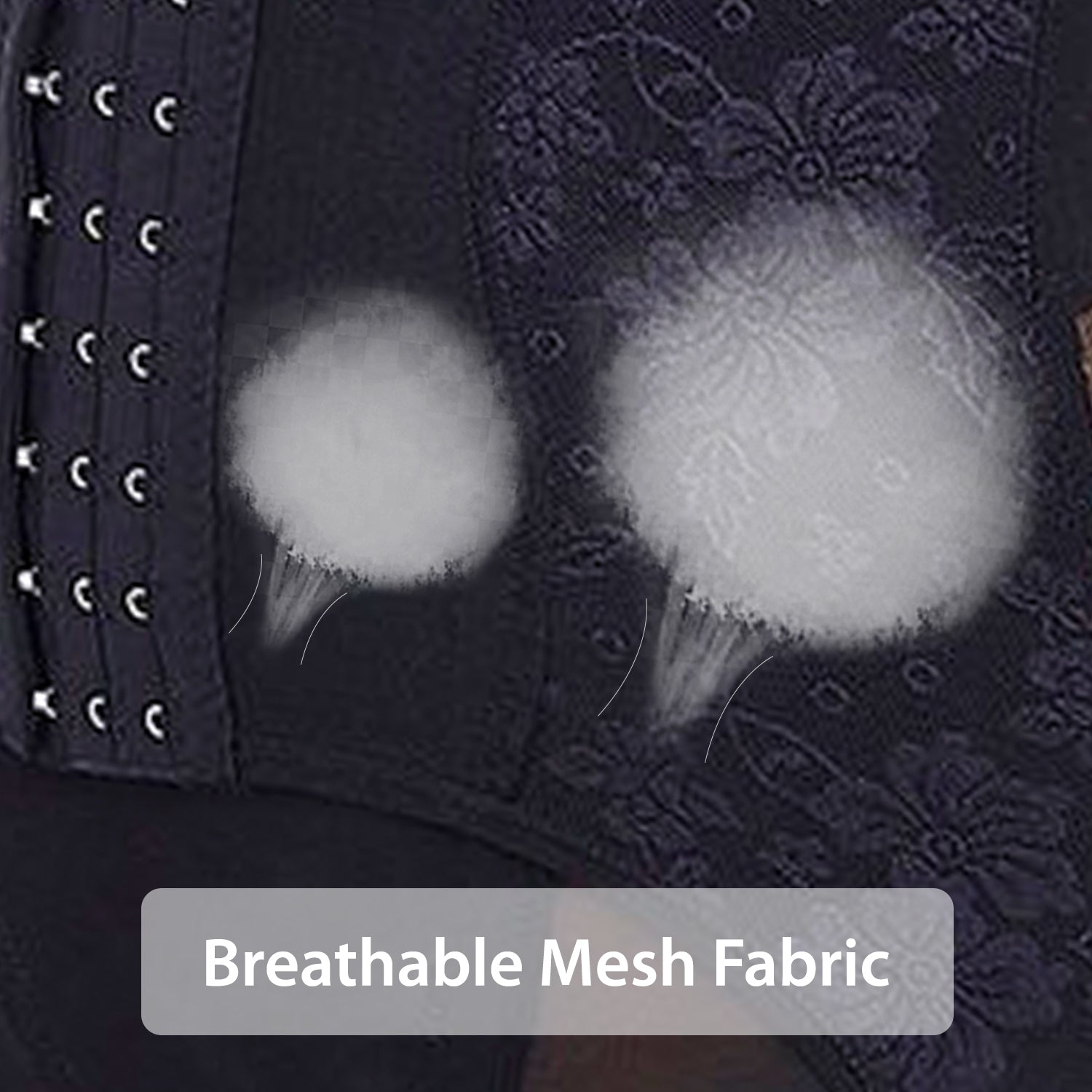 حزام SUNVENO للبطن بعد الولادة - أسود، مقاس XL