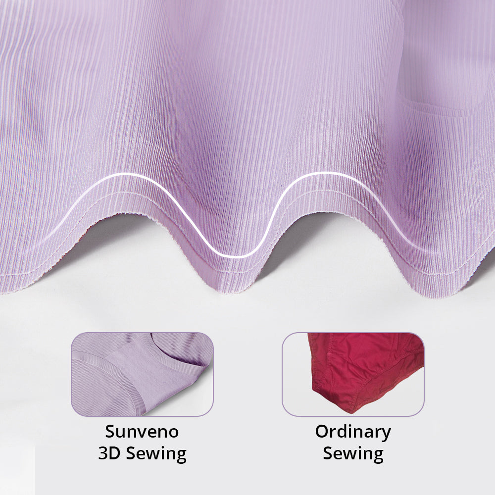 SUNVENO Maternity Ultra Lite Pantie (L) - Purple