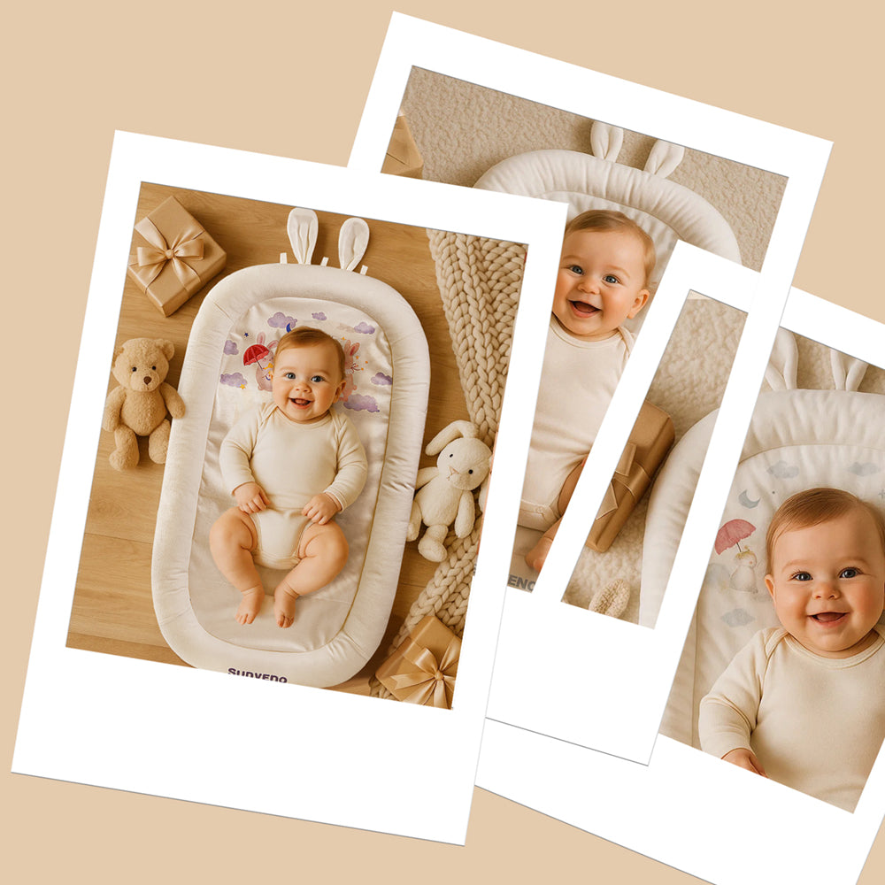 Sunveno Newborn Baby Nest - Pink
