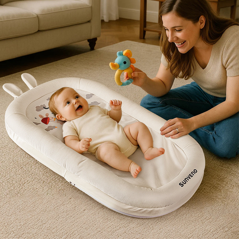 Sunveno Newborn Baby Nest - White