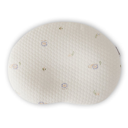 Sunveno Baby Head Shaping Pillow – Breathable Anti-Flat Head Infant Support Pillow, White