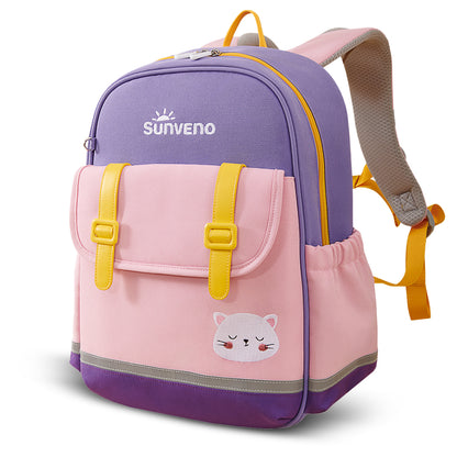 SUNVENO School Backpack 16 inch - Purple