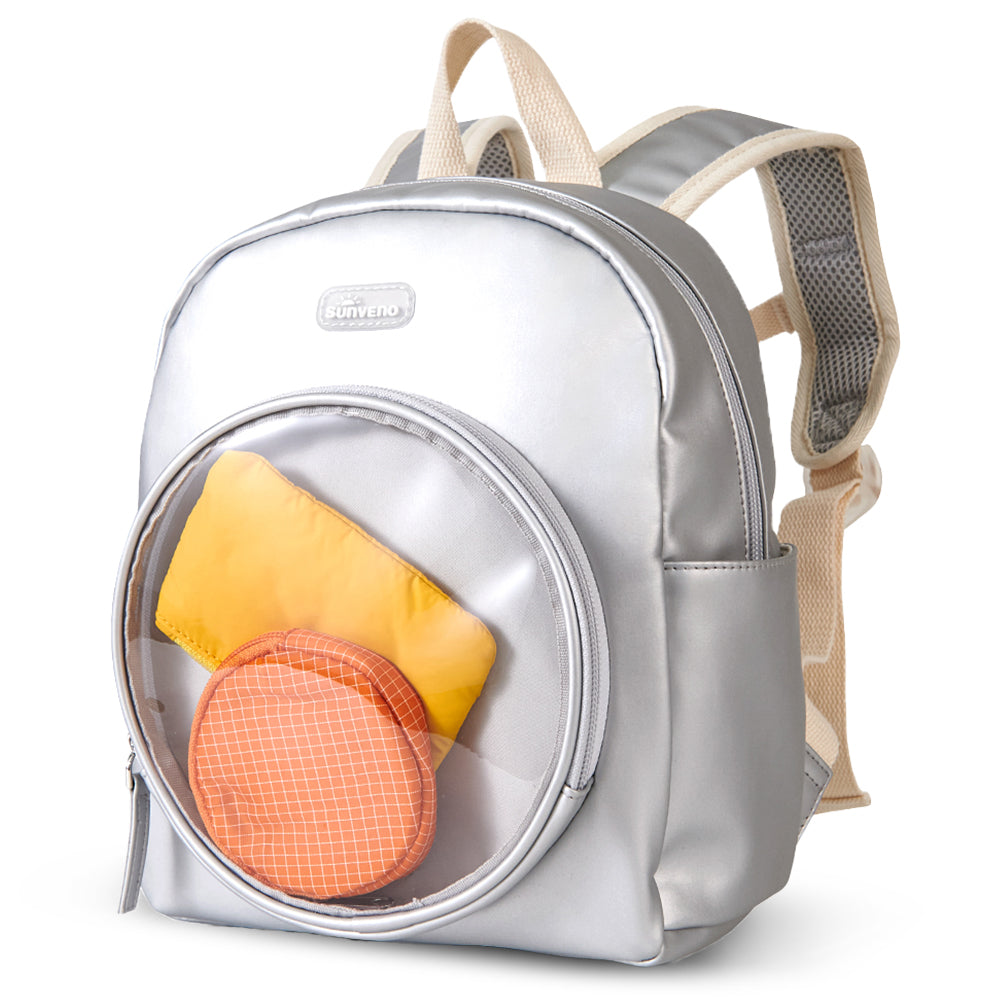 SUNVENO Kids Backpack 11 inch - Silver