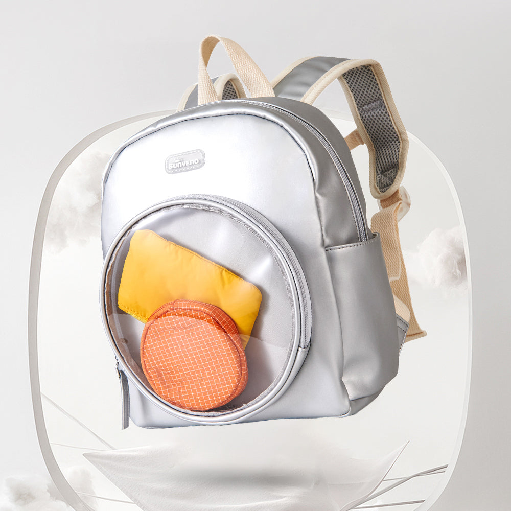 SUNVENO Kids Backpack 11 inch - Silver