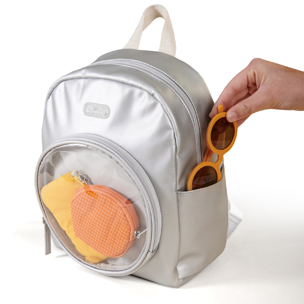 SUNVENO Kids Backpack 11 inch - Silver