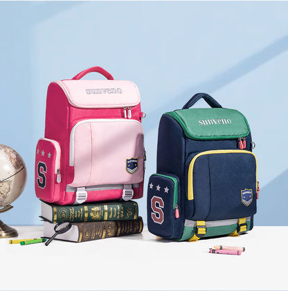 SUNVENO School Bag - Pink