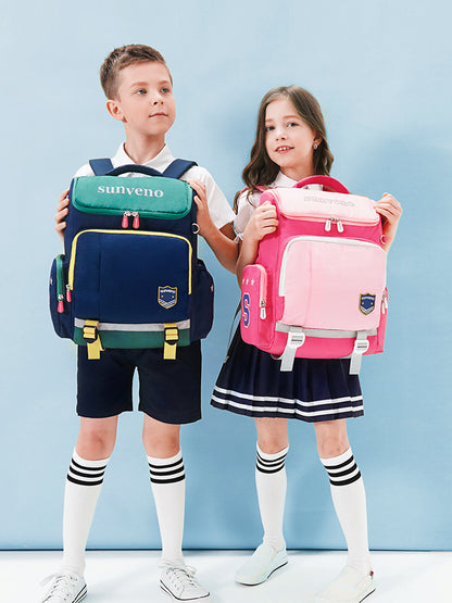 SUNVENO School Bag - Pink