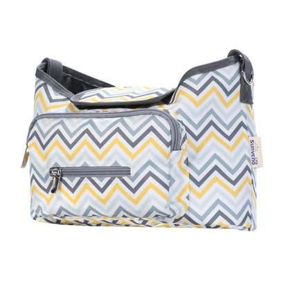 SUNVENO Baby Stroller Organizer/Bag - Yellow wave