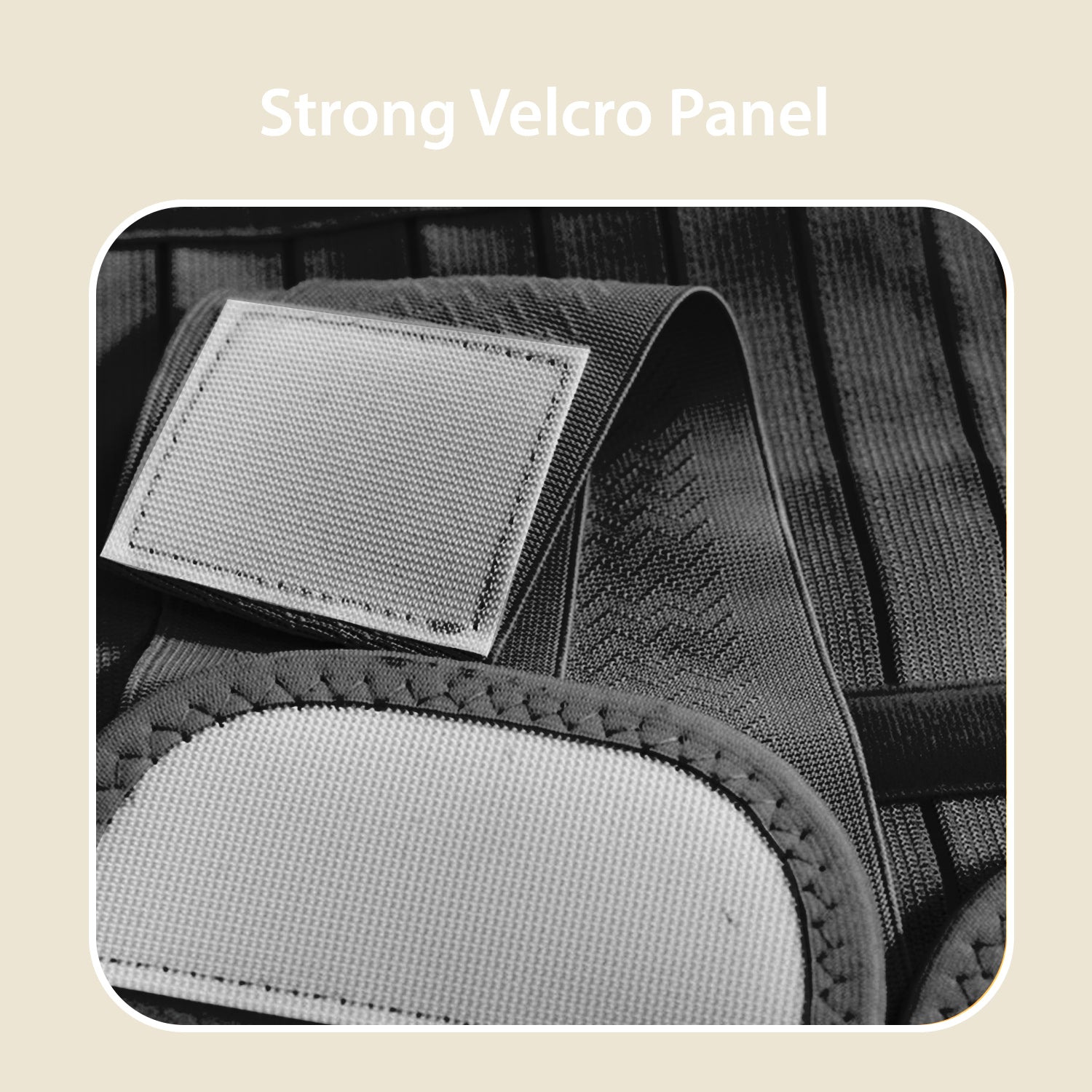 حزام دعم البطن SUNVENO للحمل بمقبض متقاطع - أسود، مقاس متوسط