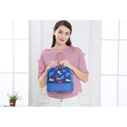 SUNVENO Insulated Bottle/Lunch Bag – Dinosaur
