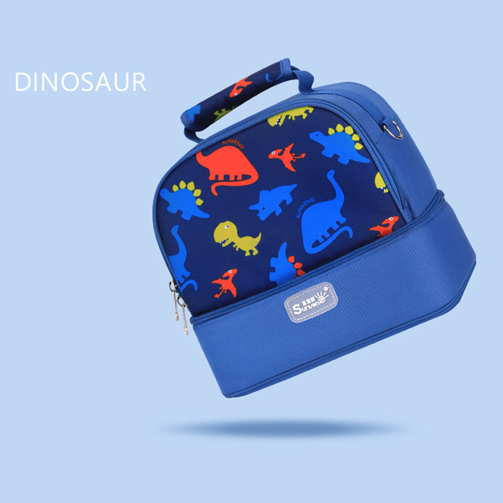 SUNVENO Insulated Bottle/Lunch Bag – Dinosaur