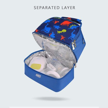SUNVENO Insulated Bottle/Lunch Bag – Dinosaur