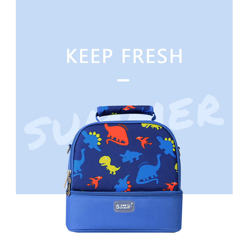 SUNVENO Insulated Bottle/Lunch Bag – Dinosaur