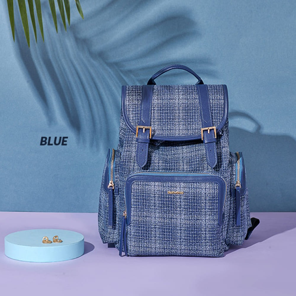 SUNVENO Vouge Diaper Bag - Blue